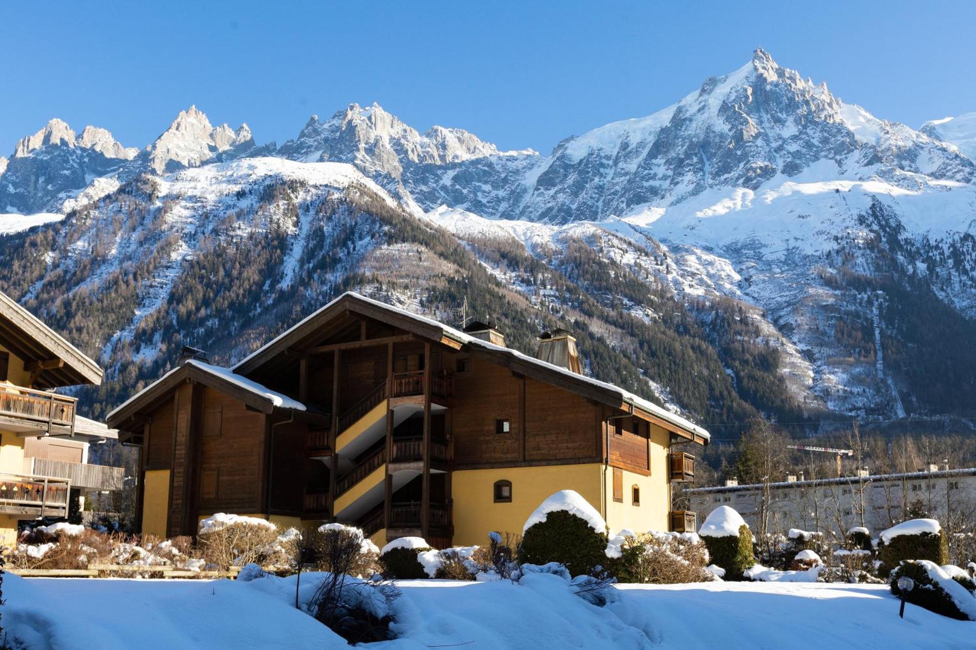 Appartement Les Capucins 22 - Happy Rentals Chamonix Mont Blanc Exterior foto