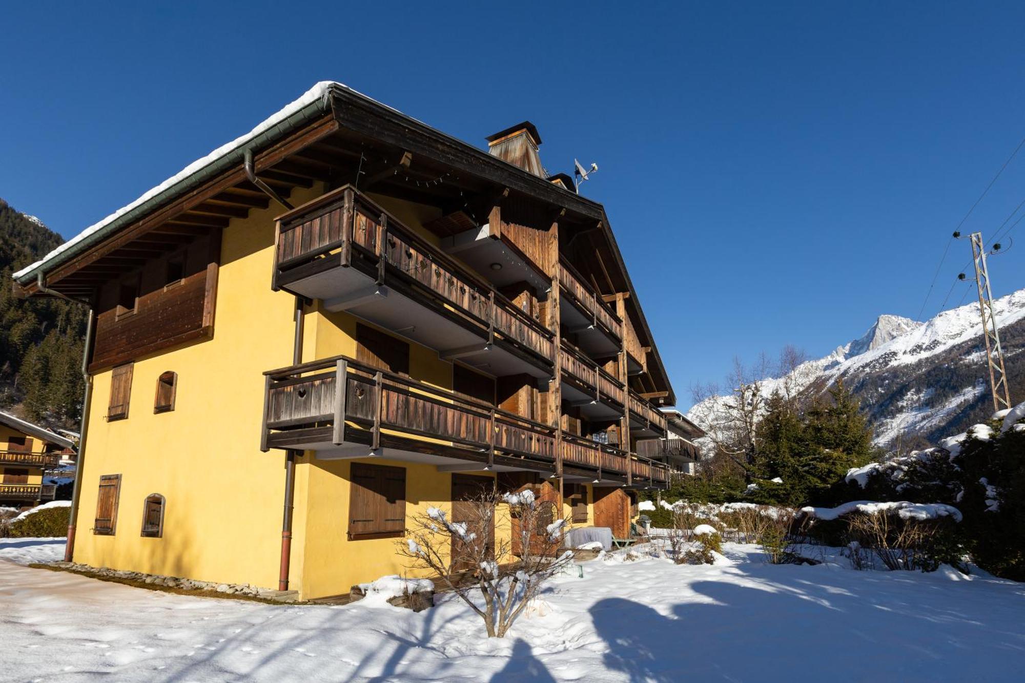 Appartement Les Capucins 22 - Happy Rentals Chamonix Mont Blanc Exterior foto